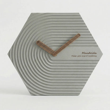 Hexagonal Modern Wall Clock - HexaPulse