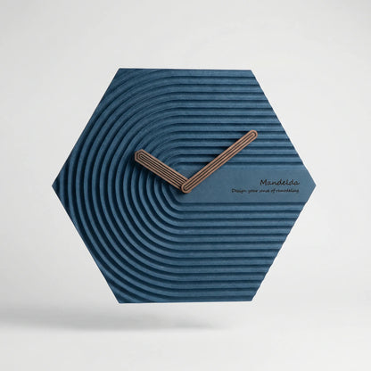 Hexagonal Modern Wall Clock - HexaPulse