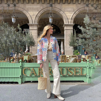 Stylish Spring Jacket - Celeste